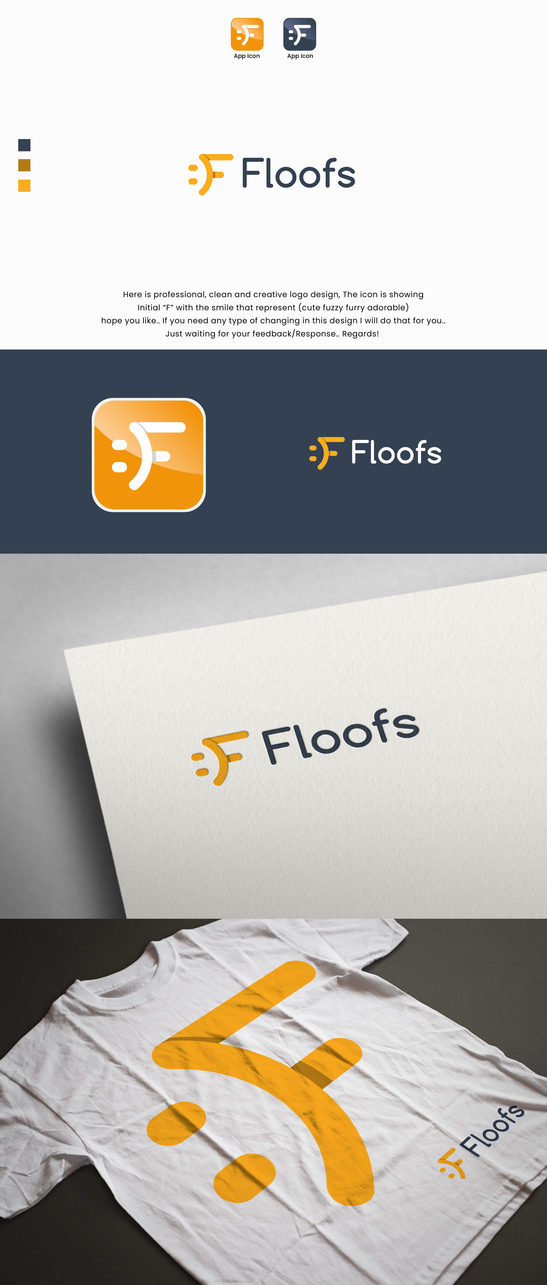 Floofs Logo Design